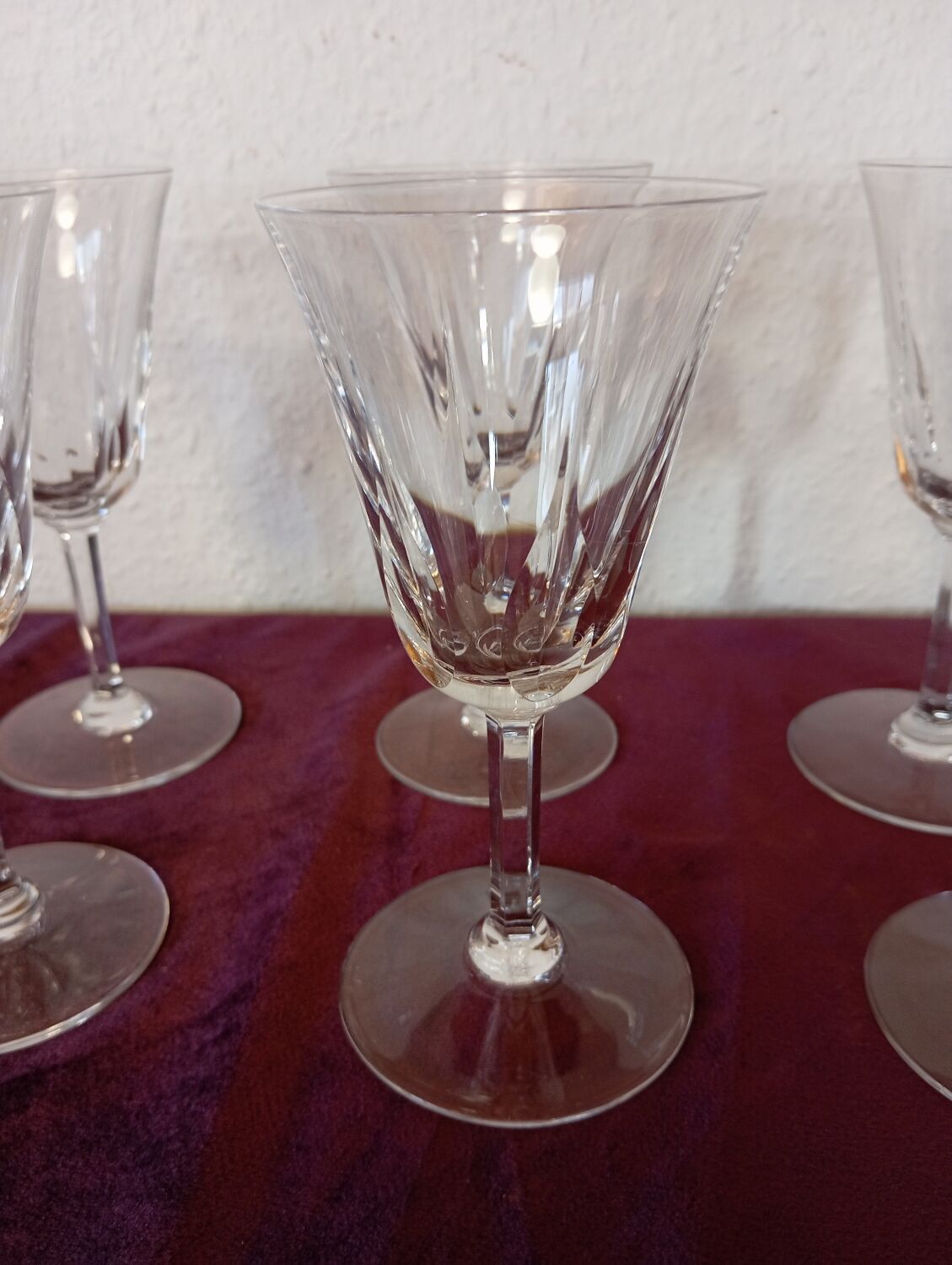 Saint Louis wine glass