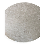 Travertine round table