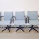Vintage Michigan Office Chairs by Geoffrey Harcourt for Artifort, 1980s, Set of 6