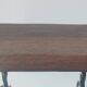 Side table, brutalist bottle holder in wrought iron and solid wood.