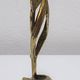 Brutalist Sculptural Candle Holder in the shape of an Iris by Heinz Goll 1960s