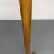 Vintage wooden coat stand with modernist design from the 1970s.