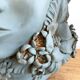 Large crowned ceramic head by Stefania Boemi – Sicily, 44 cm