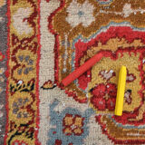 Anatolian handmade vintage rug,122x214cm