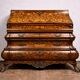 Important Dutch curved commode from the Louis XV period, in marquetry.
