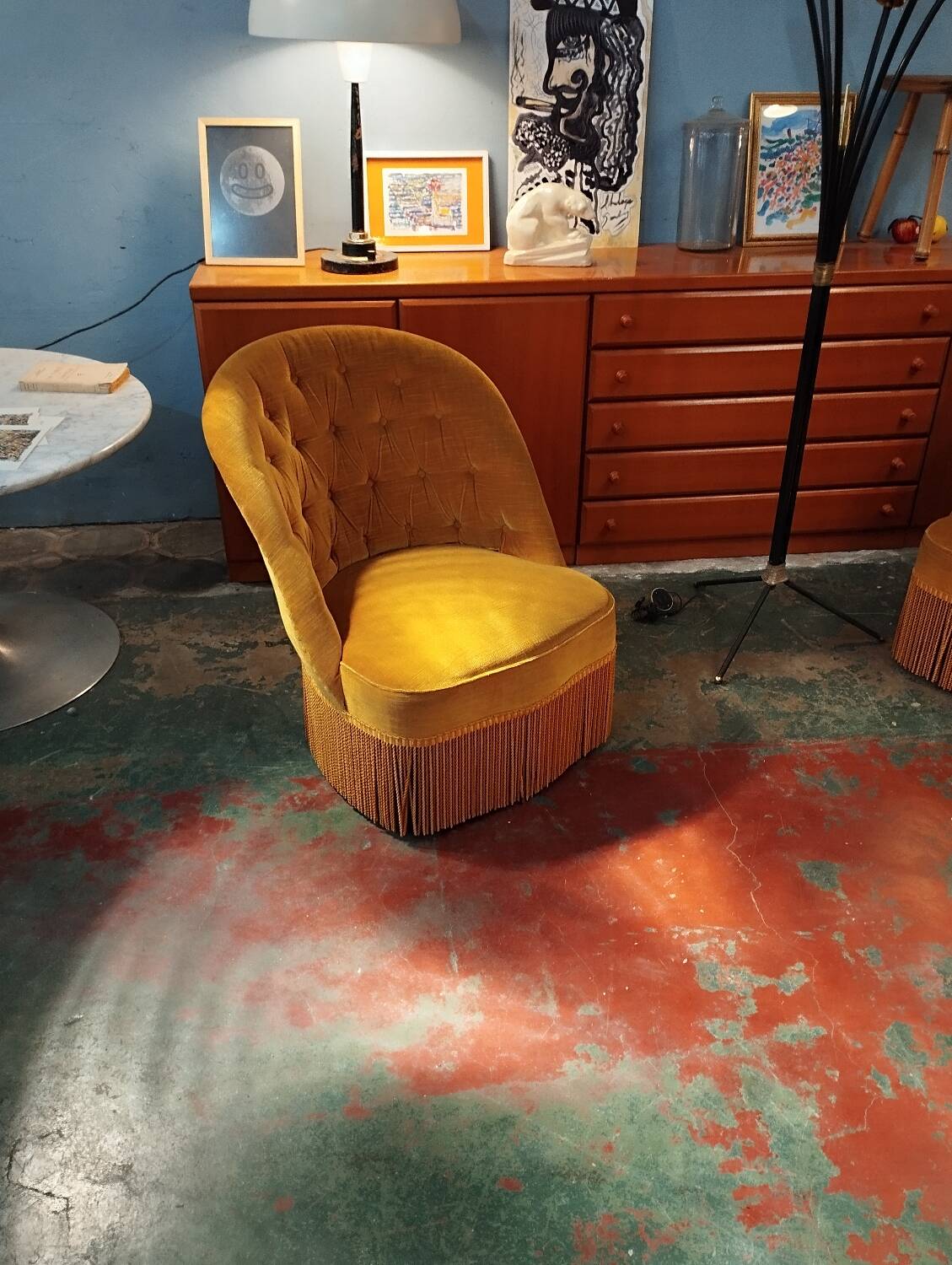 Toad sofa and 2 armchairs set