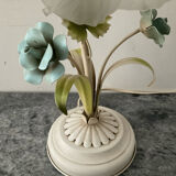 Vintage lamp in metal and glass