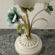 Vintage lamp in metal and glass