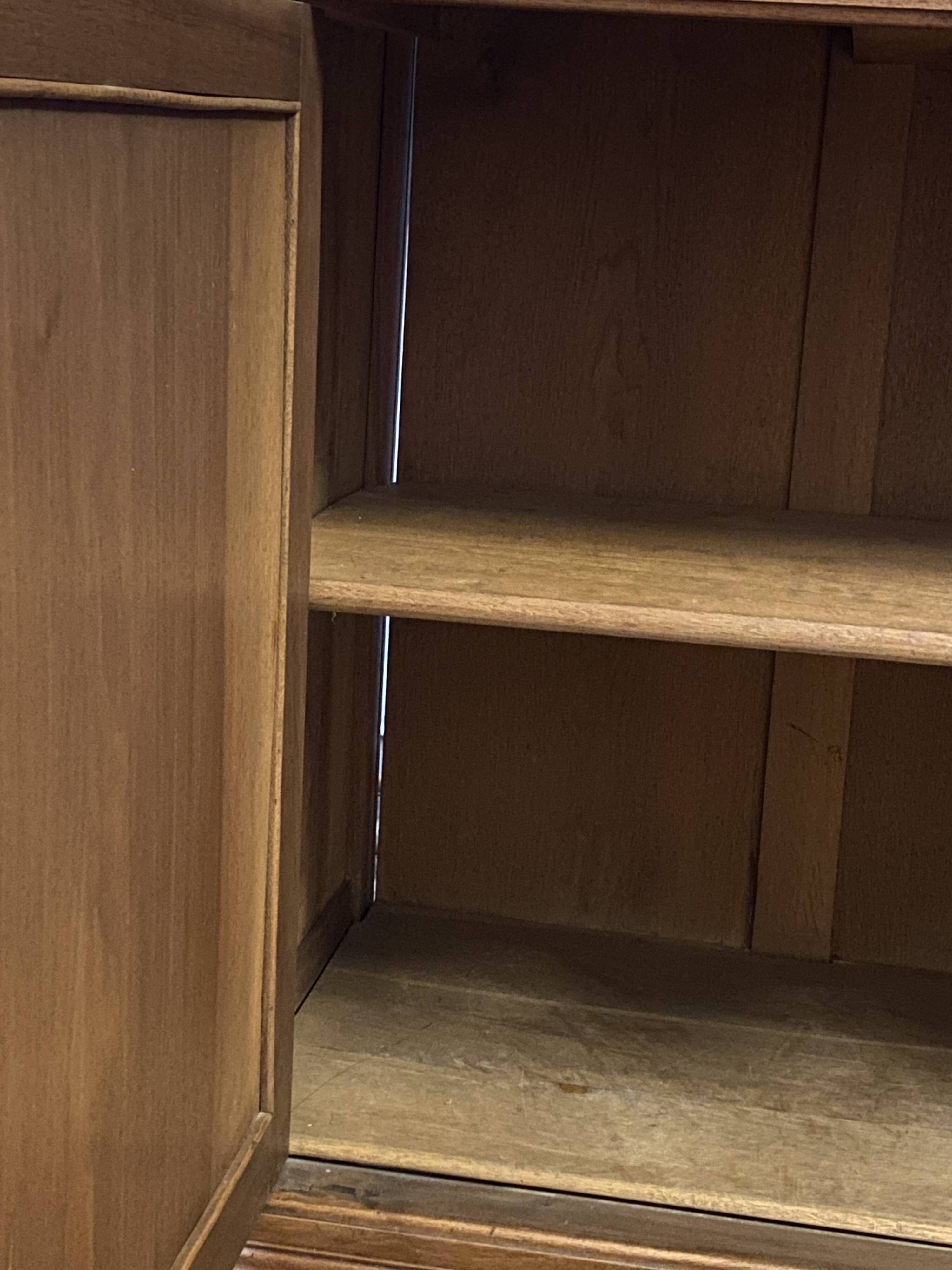 Mahogany china cabinet