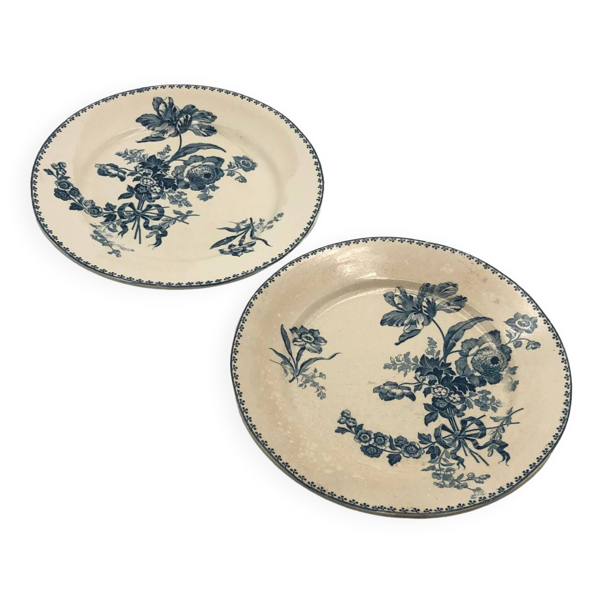 Terre de Fer dessert plates