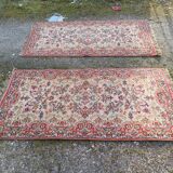 Pair of Hand-knotted Persian Kirman Wool Rugs