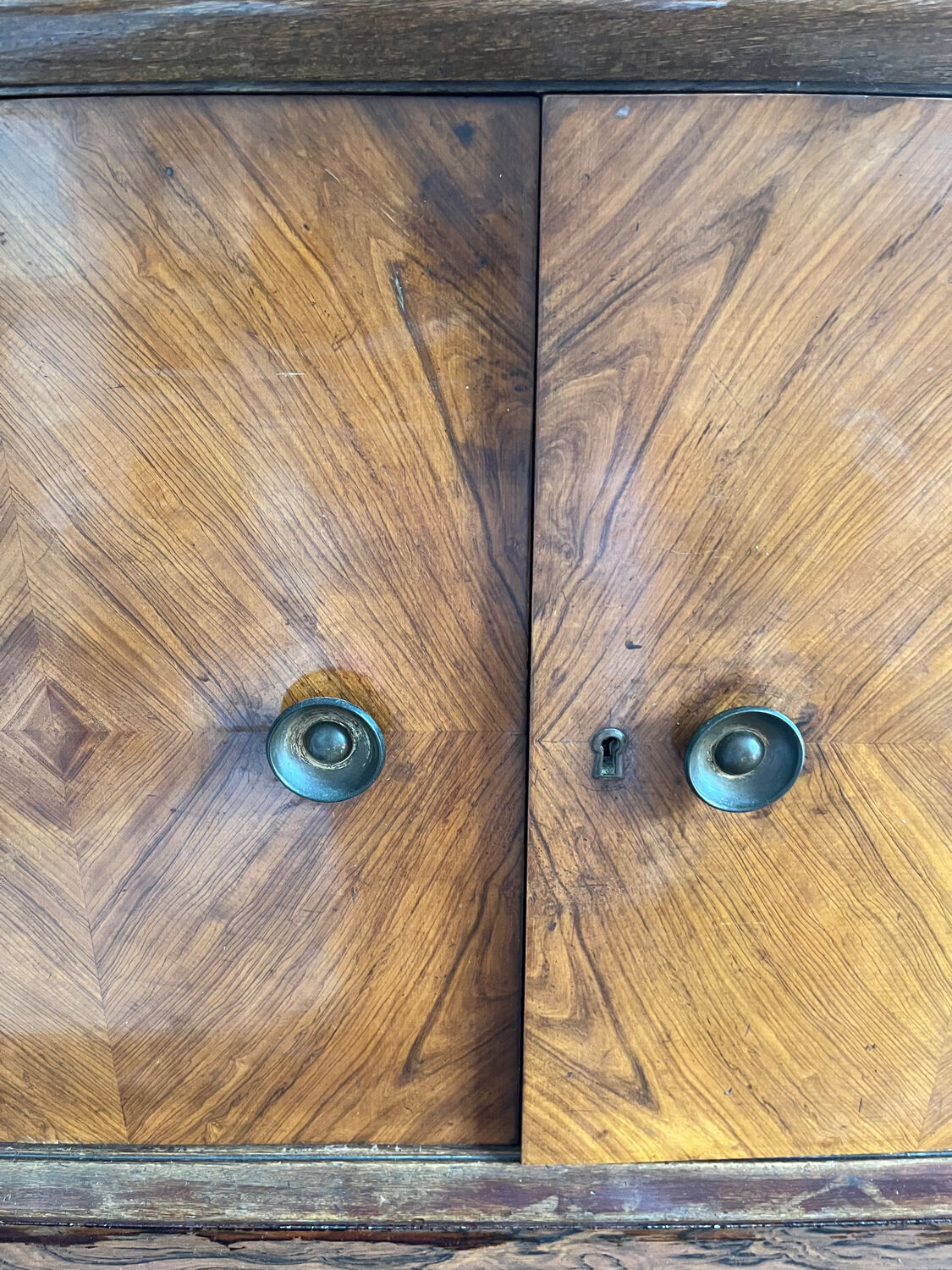 Brazil. Bar cabinet in caviuna and rosewood