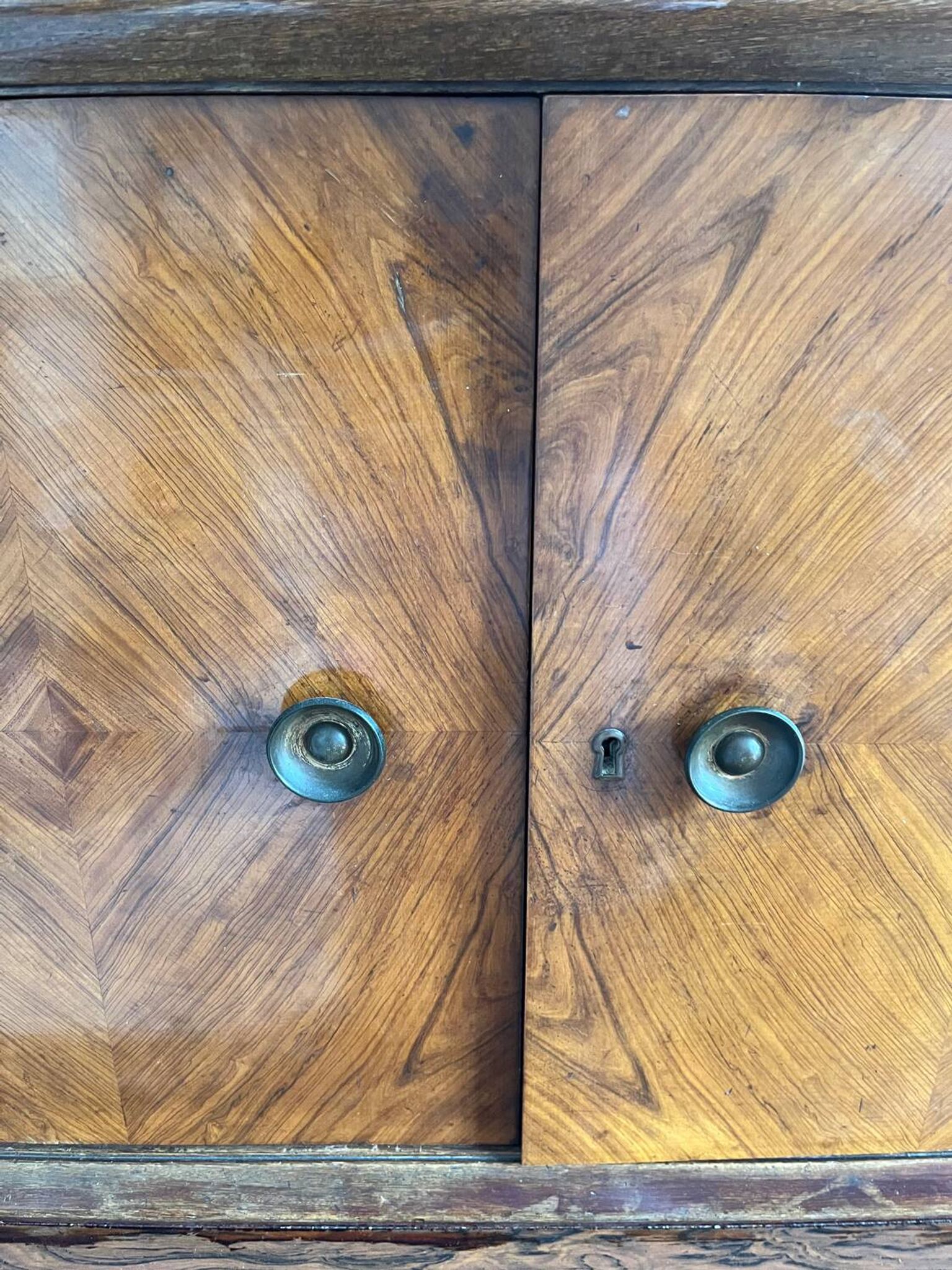 Brazil. Bar cabinet in caviuna and rosewood