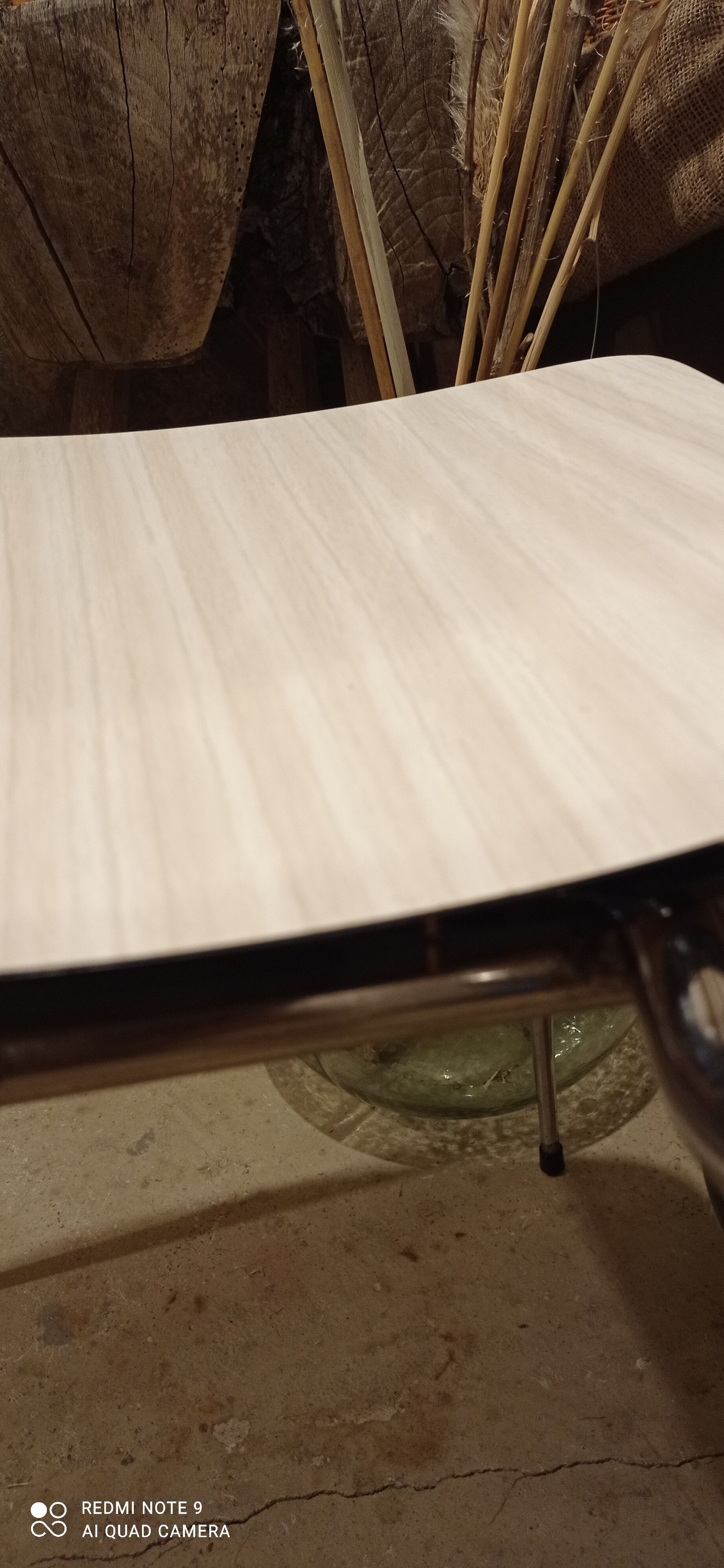 Marbled formica chair