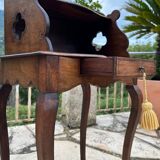 Small solid wood table circa 1900