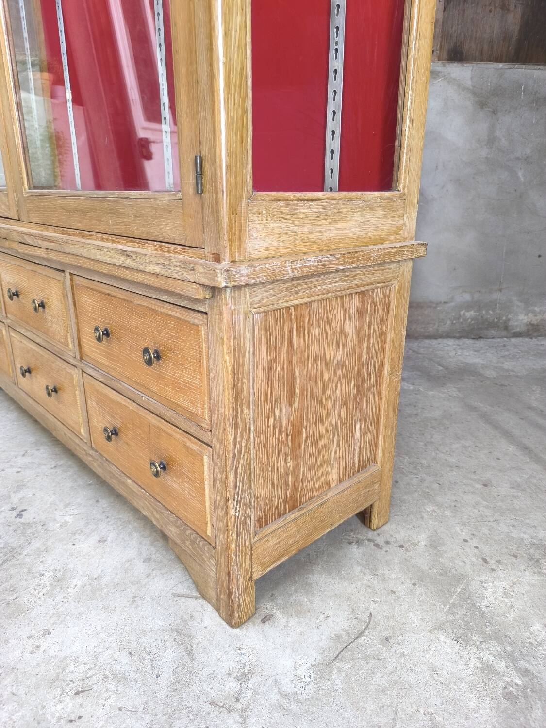 1950s trade furniture display case