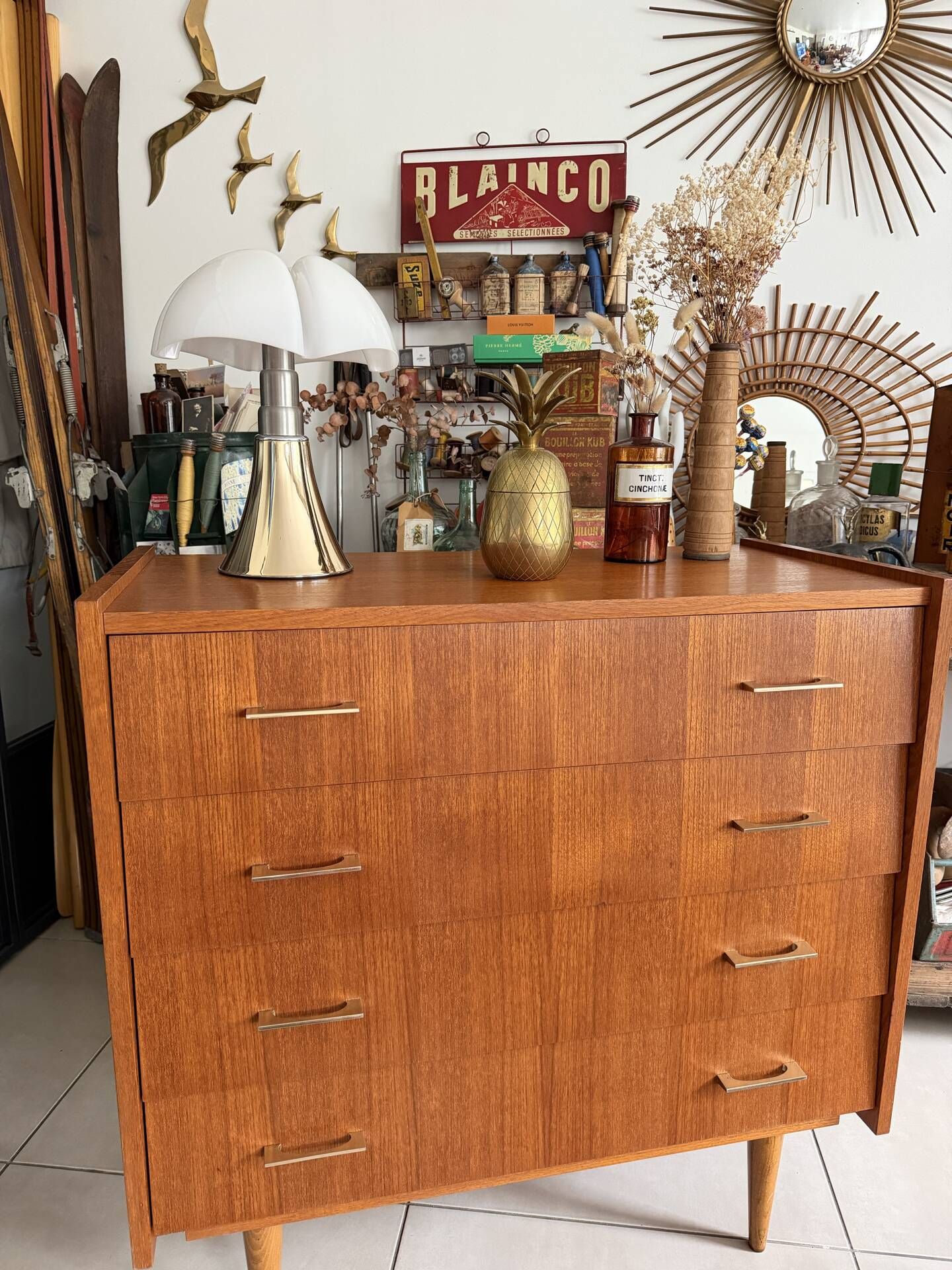 Vintage commode signed Capelle Montauban – Iconic French design