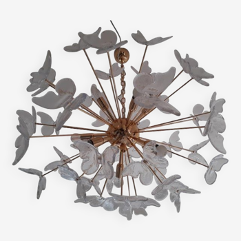 Italian murano glass chandelier