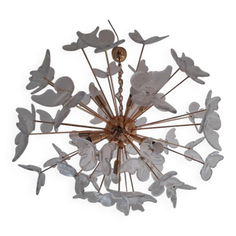 Italian murano glass chandelier