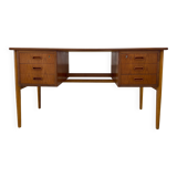 Bureau danois en teck et chêne