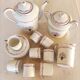 Art Deco porcelain coffee set - Ch. Ahrenfeldt - la maîtrise