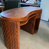 Rosewood bean shaped desk