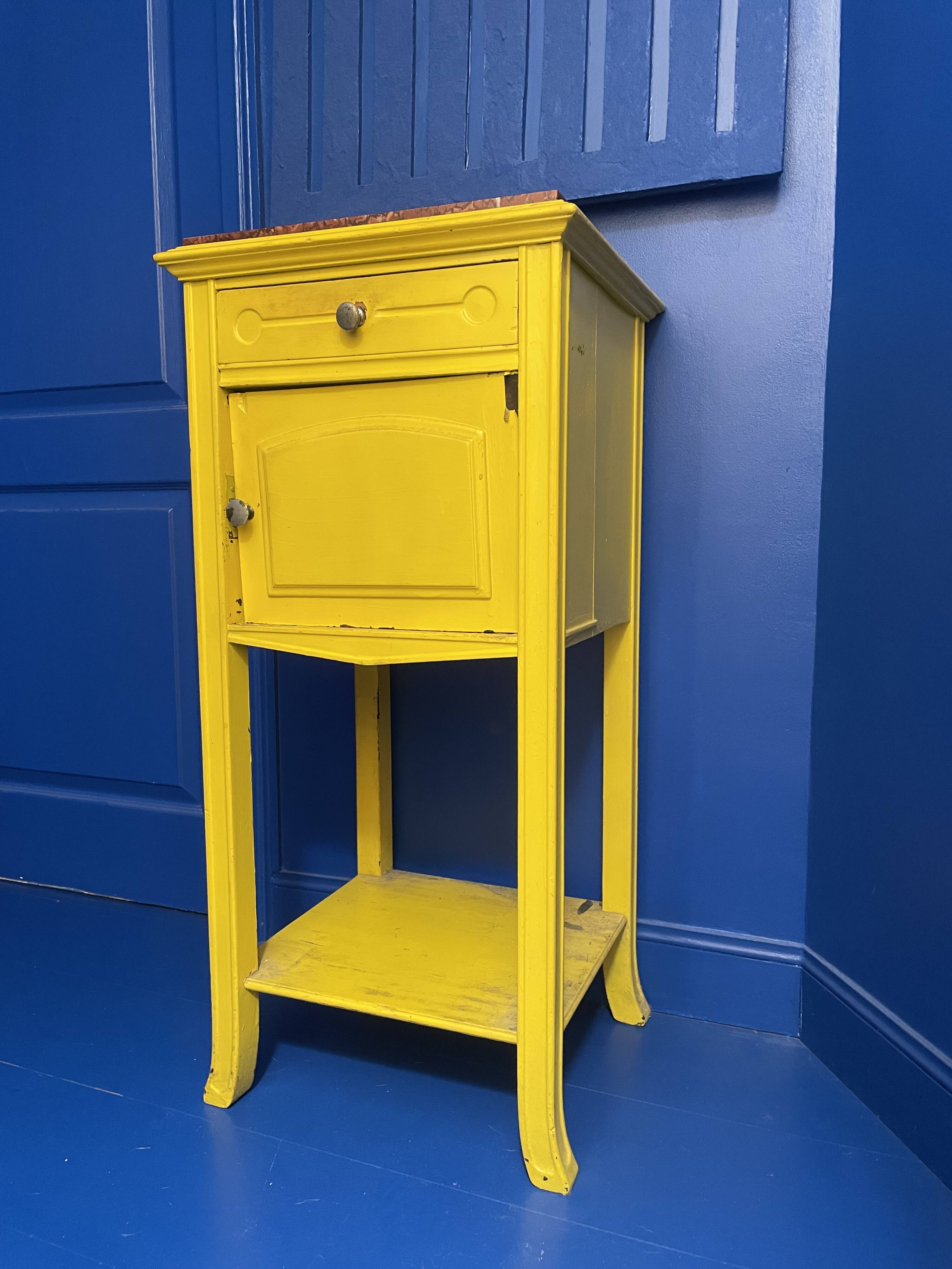 Revamped antique bedside table/side table/accent furniture