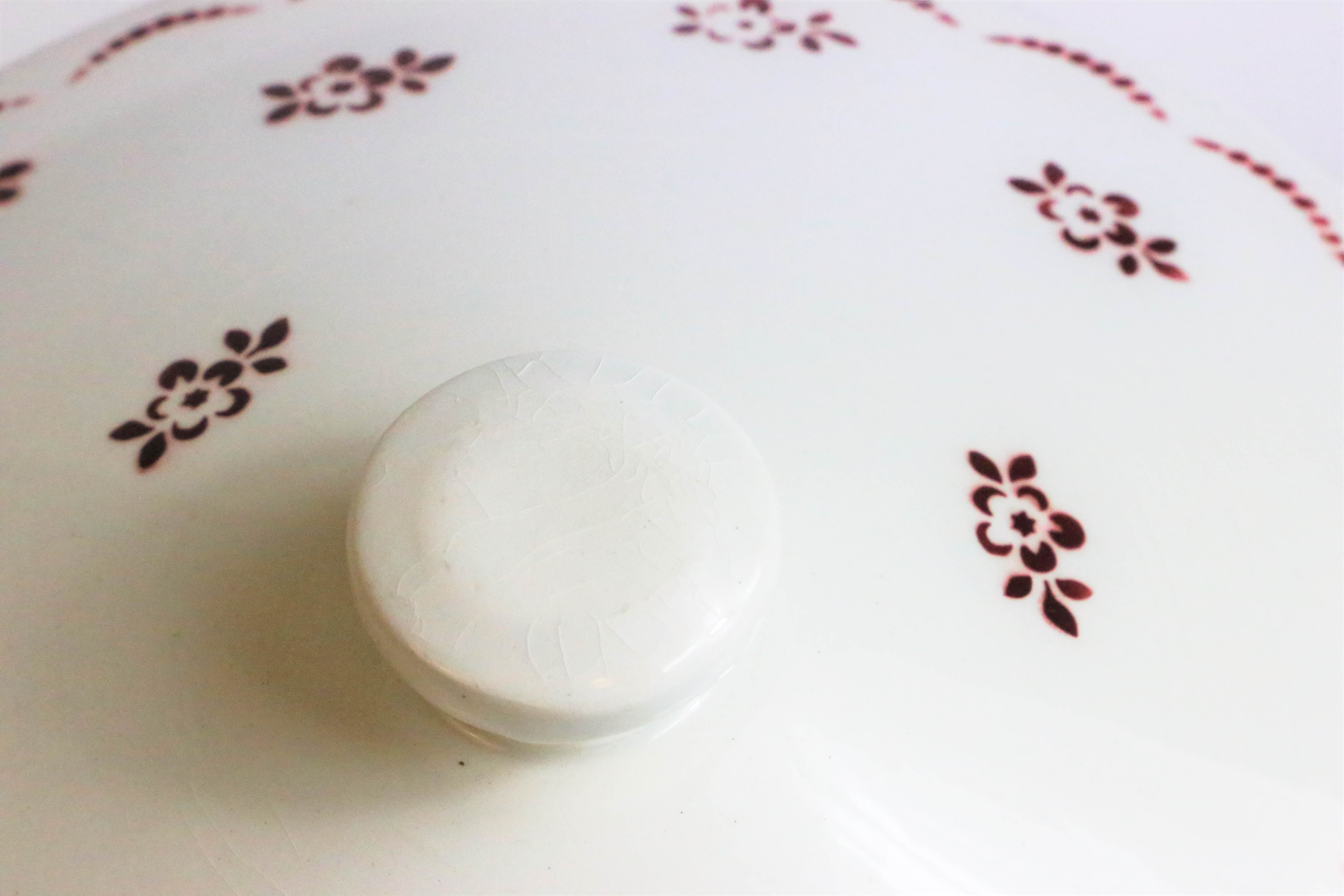 Ceramic soup kitchen, Moulin des Loups, vintage