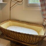 Baby rattan bed