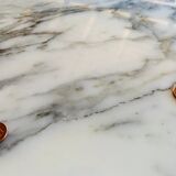 Eero Saarinen coffee table, oval, "Tulip" by Knoll International, circa 70's