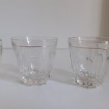 Glasses with gilding