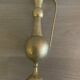 Pair of chiselled gilded bronze ewers – Oriental decoration – Antique pieces