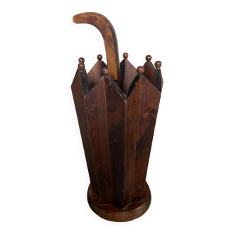 Wooden umbrella holder 30-40s umbrella design