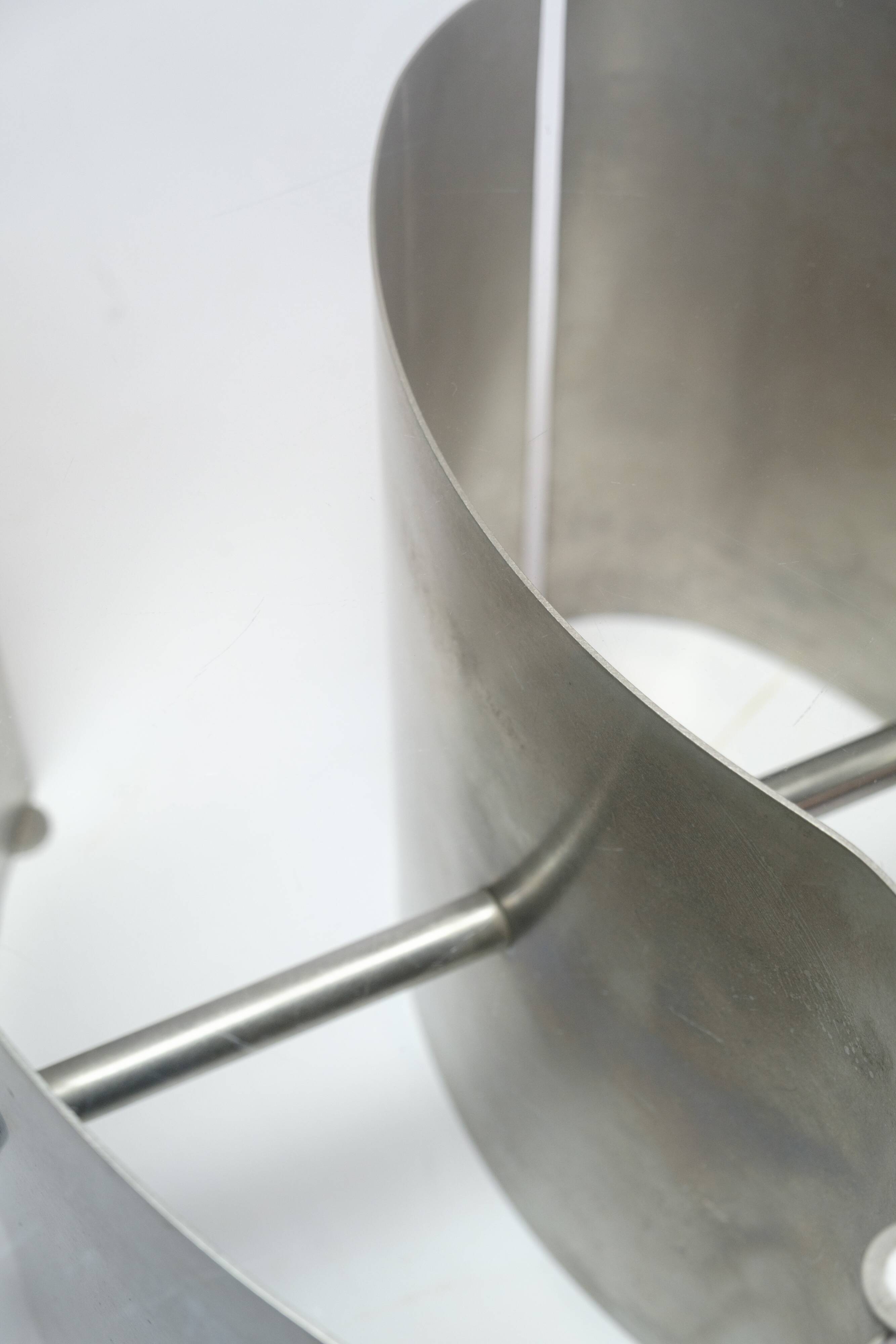 Unique Coffee Table With Glass Top By Jørgen Flemmer From 1980s