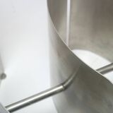 Unique Coffee Table With Glass Top By Jørgen Flemmer From 1980s