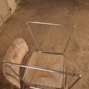 2 60s David Rowland sleigh chairs