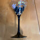 Series 8 champagne coupes luminarc domino anaïs moulded glass vintage #e