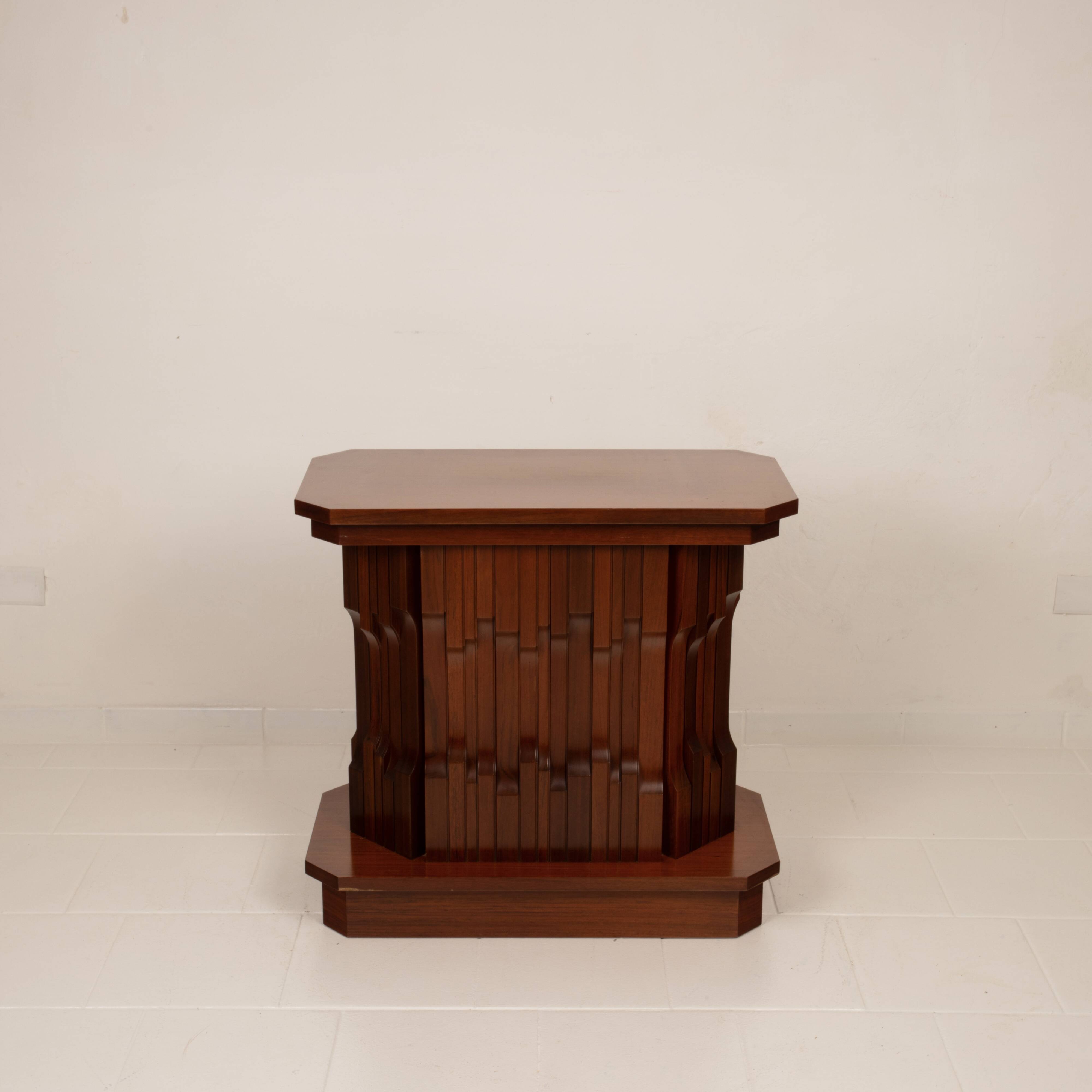 Sculptural multifunctional “Norman” base by Luciano Frigerio — Unique piece