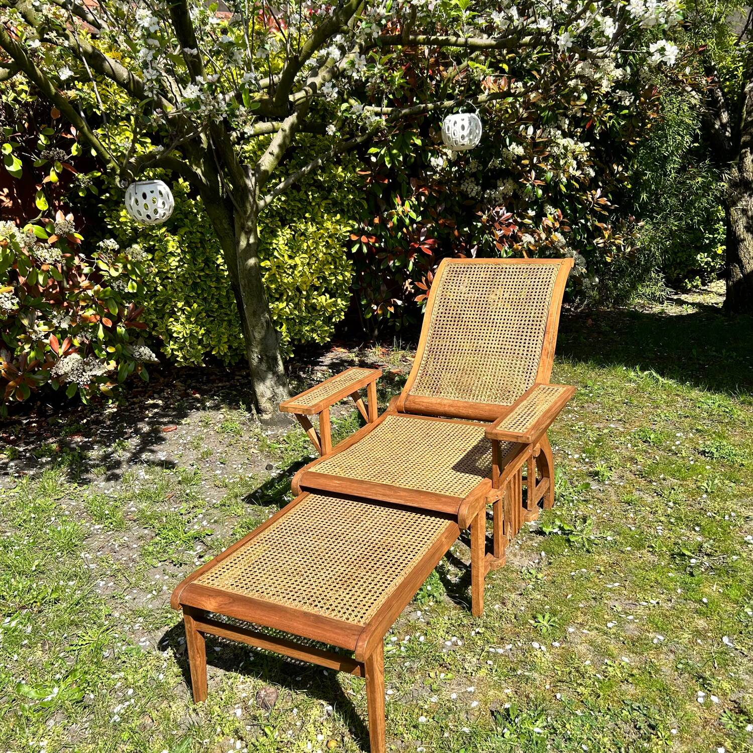 Cane lounge chair 1930/1950
