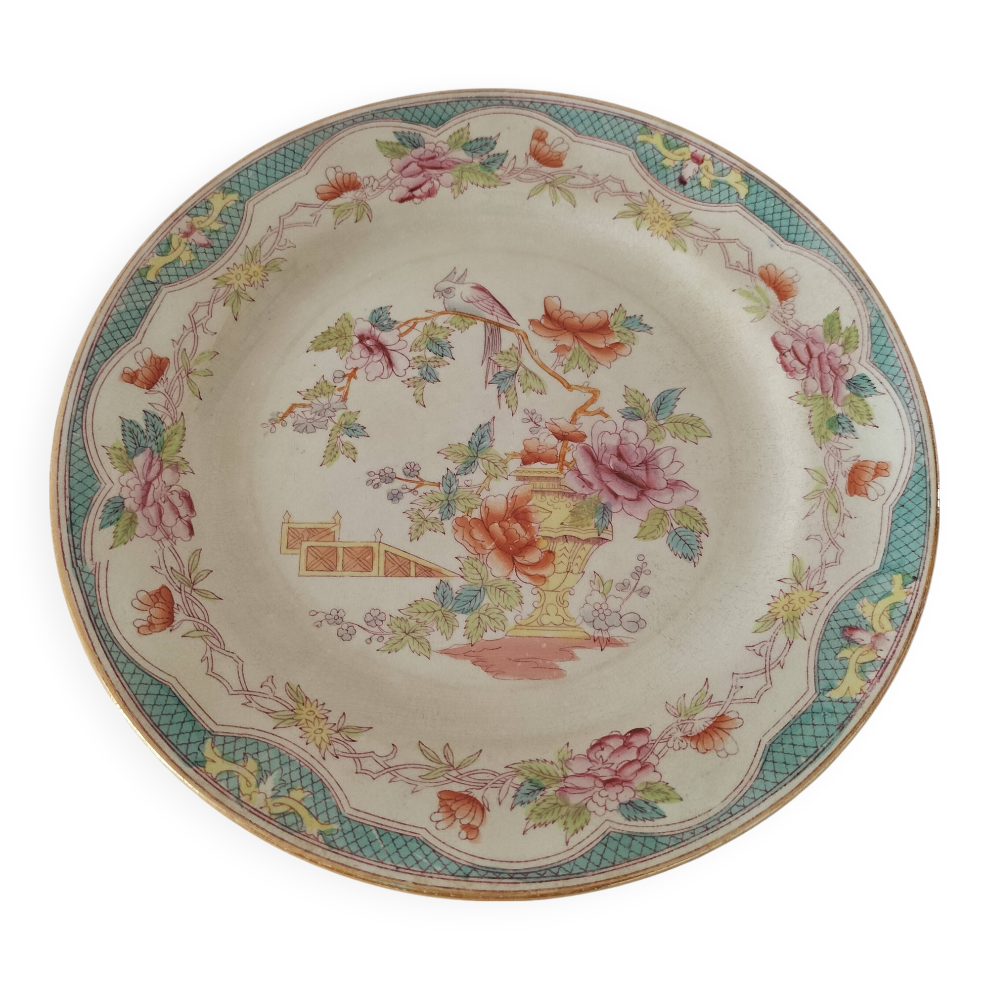 Vintage SCM Nankin pattern plate