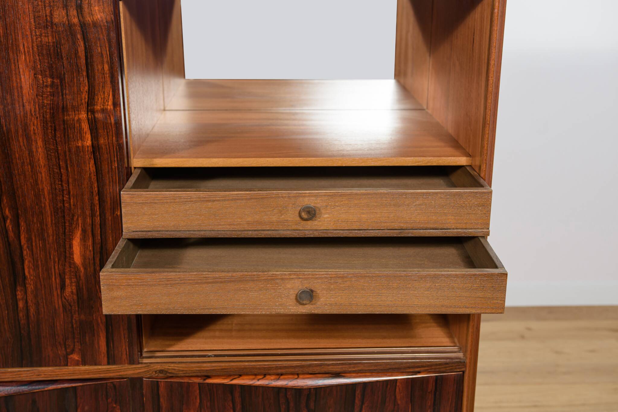 Mid-Century Danish Rosewood Sideboard by E.W. Bach for Sejling Skabe, 1960s