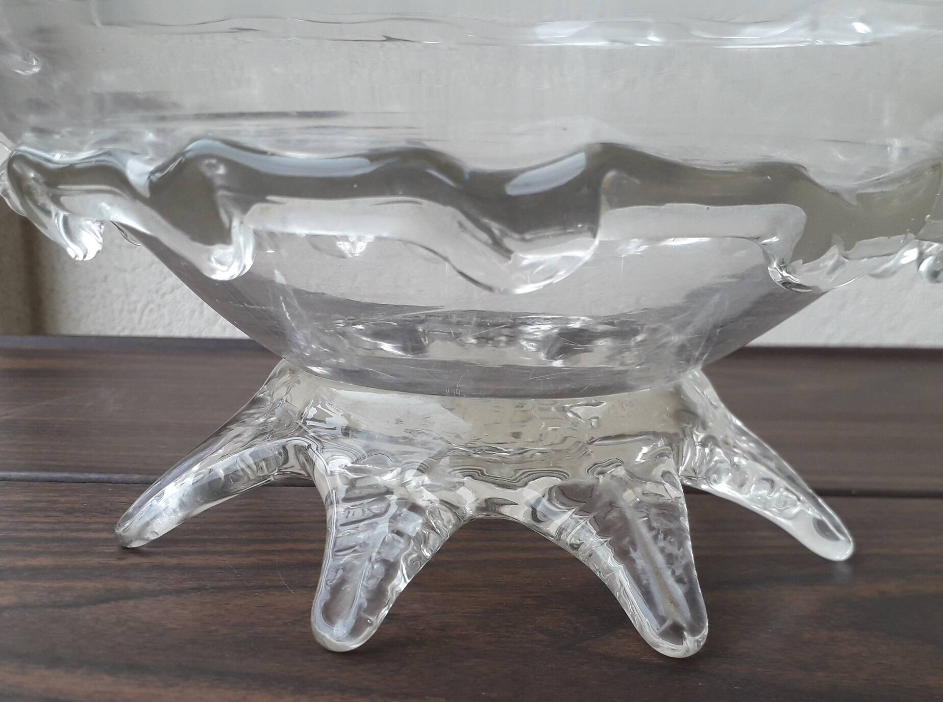 Coupe à fruits en verre