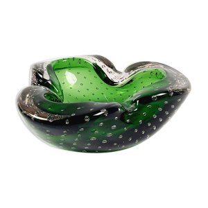 Bol en verre ou cendrier de Murano Bullicante en verre de Murano fabriqué, années 1960