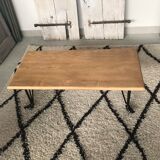 Solid oak coffee table