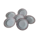 6 assiettes creuses Sarreguemines