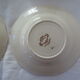 4 plates sarreguemines, hollow faience flowers strasbourg