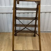 19th century library stepladder