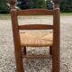 Brutalist chair attributed to Charles Dudouyt