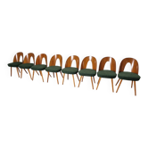 Chaises de salle à manger par Antonin Suman, années 1960, lot de 8