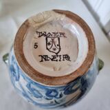 Ancient Spanish pottery amphora, Talavera Niveiro pottery 19th century